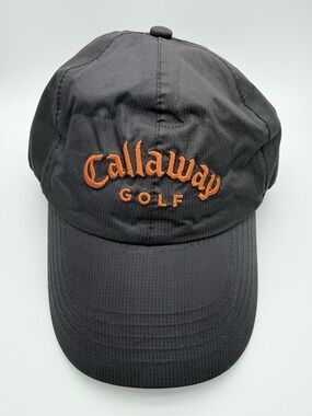 Callaway Golf Black Orange Adjustable Performance Hat